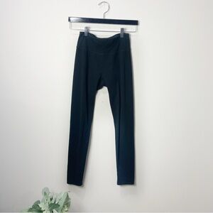 [Aerie] Women's Small Basic Black Mid Rise Casual Leggings